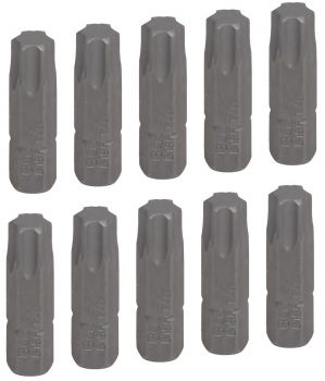 Bit - T-Profil (Torx) T40, (Aussensechskant 6,3mm), 10er Pack