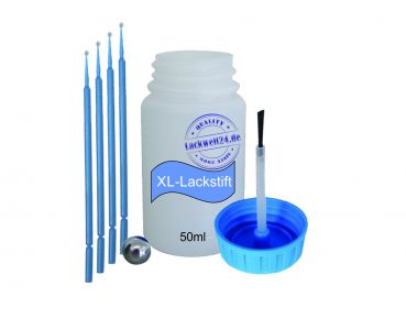 2in1 XL Lackstift BMW (294) LAZURBLAU MET, glänzend, 50ml + 4x Applikator