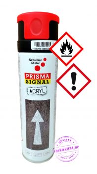 Markierungs-Spray PrismaSignal, Rot, Sprühdose 500ml