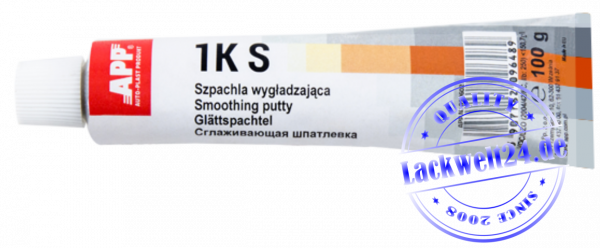 1K-Glättspachtel, Wischporenspachtel, 100g Tube