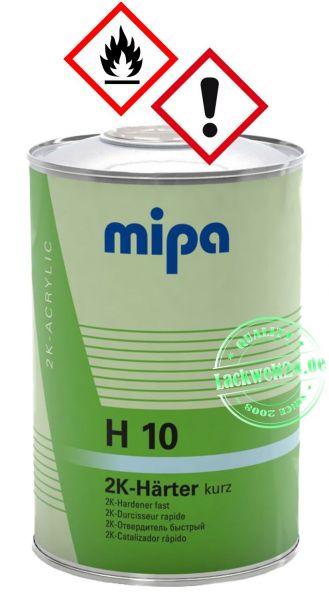 MIPA 2K-Härter "H10", KURZ, 1 Liter